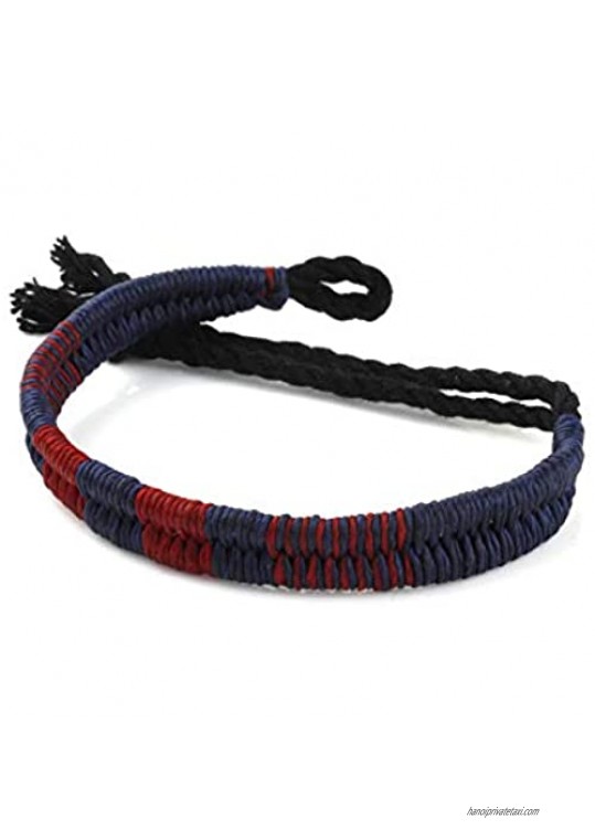 Dowling Brothers Minimal Wax Cotton Rope Handmade Festival Bracelet